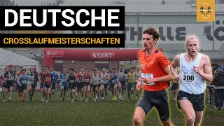 Deutsche Meister im Crosslauf  EM Quali [upl. by Yelsnia]