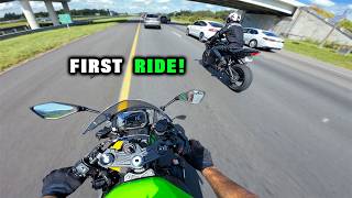 2024 ZX6R First Ride Since Rebuild Goes Bad [upl. by Cutlor849]