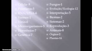 Como estudar para a OBB  Olimpíada Brasileira de Biologia  2ª fase [upl. by Nosiddam546]