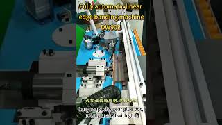 Fully automatic linear edge banding machine DW902 machine furnituremaking [upl. by Taggart]