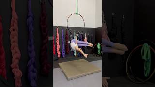 Meathook progress☂️ aerialist aerialhoop lyra lyrahoop aerialarts meathook southafrica [upl. by Cogen945]