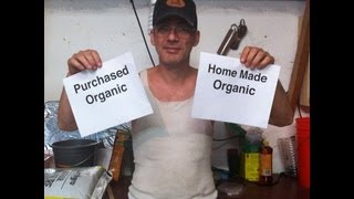 Purchased organic fertilizer VS Home made fertilizer [upl. by Ynnavoig]