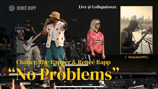 Chance The Rapper amp Reneé Rapp perform “No Problems” at Lollapalooza POV by DrePinckney [upl. by Yatnuahs942]