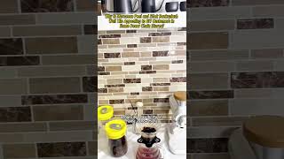 Why Is Peel and Stick Backsplash Wall Tile Appealing to DIY Customers in Home Decor Chain Stores [upl. by Mcadams]