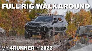 Overland Built 4Runner  Camping amp Daily Driver Rig Walkaround 2022 [upl. by Robinson]