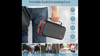 Switch OLED Carrying Case Compatible with Nintendo SwitchOLED Model [upl. by Hagai]