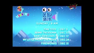 Jeepney TV  YeY Weekend Kidsine Presents Lineup December 2023 [upl. by Bittner]