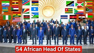 Get To Know All 54 African Presidents amp Their Age In 2024 [upl. by Yrrad]