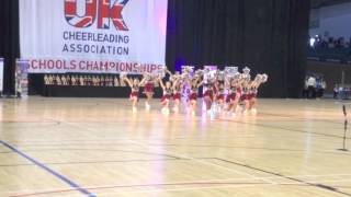 TAMESIDE CHAMPIONS quotCOPLEY DIVASquot KS4 Pom Dance UKCA Schools Nationals [upl. by Orit]