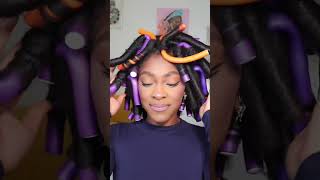 My FAVORITE Flexi Rod Set To Date 💕 hairstyles [upl. by Aiekam]