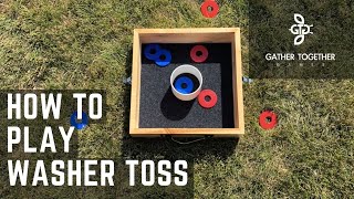 How To Play Washer Toss [upl. by Ynoep18]