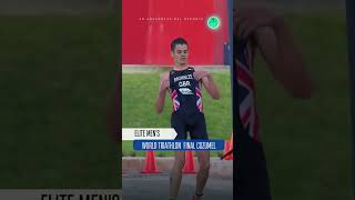 La dramática final del Triathlon en Cozumel México shorts viral foryou trending mexico [upl. by Satterfield40]