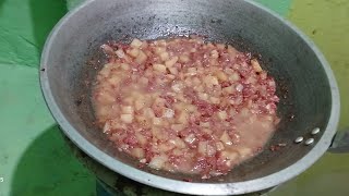 Ginisang Patatas Na May Corn Beef Masarap Try Nyo Simpling Luto  Casilakenias [upl. by Selway]