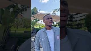 Victor Osimhen reveals about Nigerian players viral shorts osimhen nigeria africanfootball [upl. by Noirrad70]