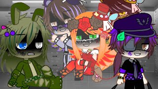 I hate your friends and they hate me too meme William Afton and afton kids Ft Cassidy MY AU [upl. by Tihom172]