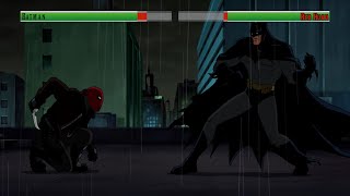 Batman vs The Red Hoodwith healthbars [upl. by Lucius]