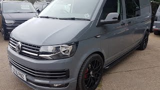 2016 Volkswagen Transporter T6 Pure Grey Lwb Kombi Sportline Pack Dsg [upl. by Xavler]