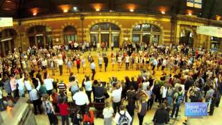 St Patricks Day 2011 Flashmob Central Station Sydney Australia [upl. by Elletsirhc978]