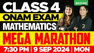 Class 4 Mathematics  Mega Marathon  Xylem Class 4 [upl. by Ynnus944]