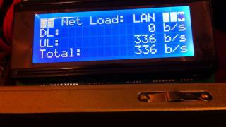 萬由ITX 4bay NAS加LCD 20X4 Display [upl. by Aretina]