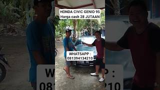 Murah harga mobil sedan HONDA CIVIC GENIO TH 1995 Siap pakai mobilmurah hondacivic mobilsedan [upl. by Eijneb54]