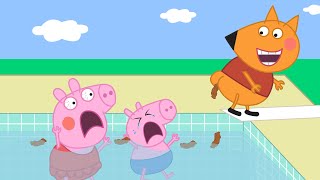 Freddy Fox Troll Peppa Pig  PEPPA PIG TRY NOT TO LAUGH [upl. by Itsym]