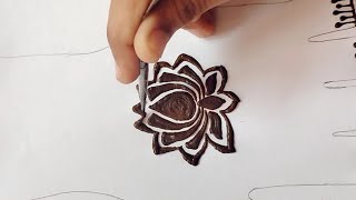 easy amp trendy 🪔Diwali special minimal mehandi design diwali diwalispecialmehndi trending [upl. by Arrait225]