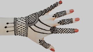 New styles mehndi design  beautiful mehndi design  simple mehndi design  mehandi design  henna [upl. by Ronalda]