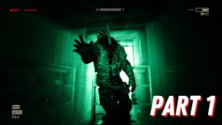 FINDING HORRIBLE THINGS IN THE MENTAL ASYLUM  Outlast Full Game Part 1 [upl. by Driskill]