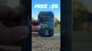 I open a yamper mini tin from Pokémon 🎉 pokemoncards pokemontcg pokemon openingpokemoncards [upl. by Yenterb]