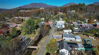 Bakersville NC Drone Aerial After Historic Hurricane Helene Flood  October 25th 2024 [upl. by Leahcimsemaj]