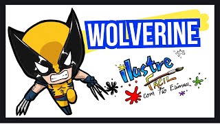 Desenhe Fácil  Wolverine chibi  Marvel Studios [upl. by Benoit]