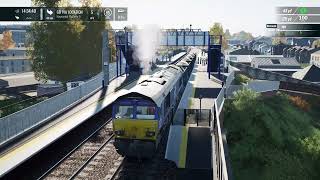 TSW5  Scenario Edinburgh  Glasgow  Freight Service [upl. by Mendy692]