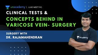 Clinical Tests and Concepts behind in Varicose vein Surgery with Dr Rajamahendran [upl. by Dorina935]