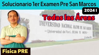 Solucionario 1er Examen Pre San Marcos 2024 I [upl. by Bryon928]