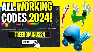 NEW ALL WORKING CODES FOR UGC LIMITED IN JANUARY 2024 ROBLOX UGC LIMITED CODES [upl. by Francisca]