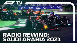 Verstappen And Hamilton Clash in Jeddah  Radio Rewind  2021 Saudi Arabian Grand Prix [upl. by Jann]