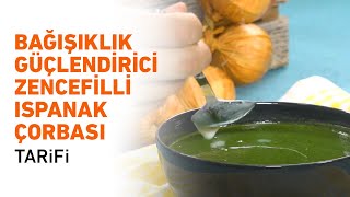 Bağışıklık Güçlendirici Zencefilli Ispanak Çorbası Nasıl Yapılır [upl. by Ridley]