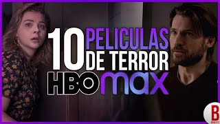 TOP 10 Mejores PELÍCULAS de TERROR en HBO Max [upl. by Urbanus]