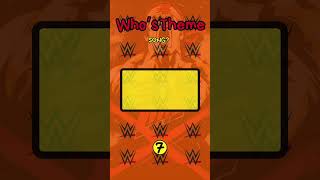 Can you guess WWE Wrestlers nu their theme songs Part 2 wwe shorts romanriegns [upl. by Kaycee]