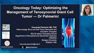 Optimizing the Management of Tenosynovial Giant Cell Tumor Video Lecture [upl. by Reidar]