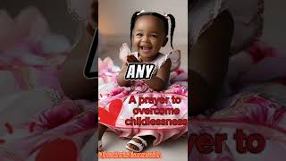 A prayer to overcome childlessness christianyoutuber pray [upl. by Sterrett]