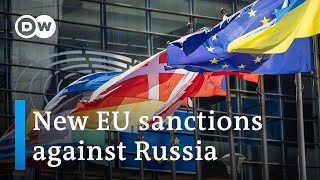 13th sanctions package on the second anniversary of the Russian invasion of Ukraine  DW News [upl. by Ehcropal668]