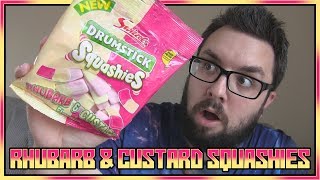 Drumstick Squashies Rhubarb amp Custard Review [upl. by Salamone]