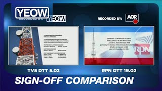 RPTV  First Signoff Comparison 01FEB 2024 [upl. by Brandt]