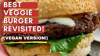 VEGAN MUSHROOM WALNUT BURGERS  My Fave Veggie Burger 100 PlantBased [upl. by Kuebbing901]