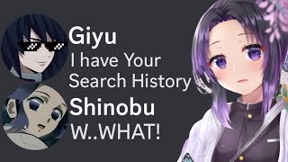 Giyu finds Shinobus Search history And [upl. by Eldoree523]