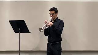 Petrushka Trumpet Excerpt  Rafniel Rios [upl. by Dlabihcra963]