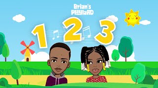 123 SONG Easy to learn Number Song  Learn to count from 110  Nursery Rhymes [upl. by Terrye]