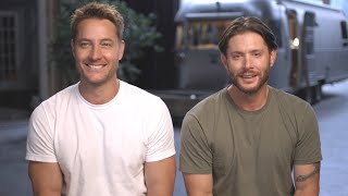 Tracker Justin Hartley on Working With Close Friend Jensen Ackles for First Time Exclusive [upl. by Irodim]